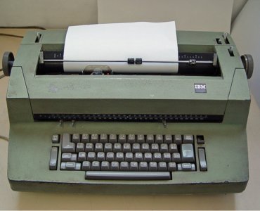 Anybody Remember Typewriters?